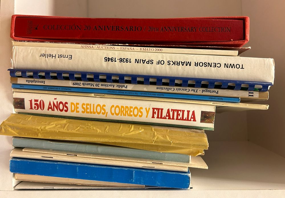 Spanje + Portugal, samenstelling van 18 boeken, zie foto op website