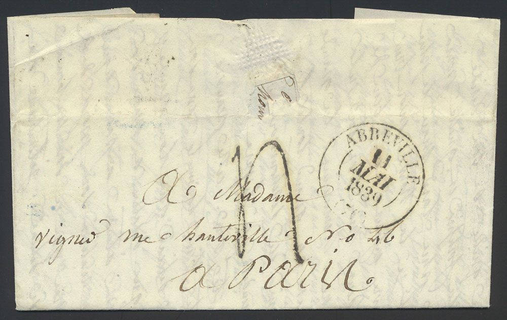 1839 Voorloper met inhoud van 