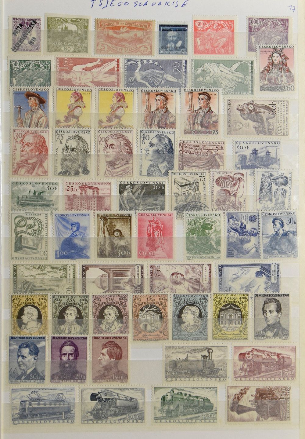 1918/1980 Verzameling in 2 albums incl. blokken, zm/m/ntz