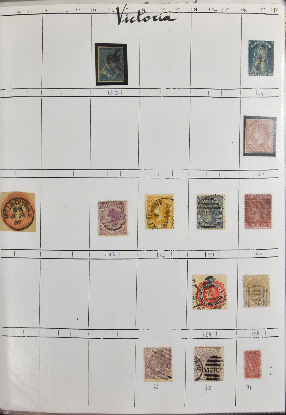 Océanie, collection en 3 classeurs comprenant l'Australie des États, la Nouvelle-Zélande, les Samoa, etc, tb/b/av