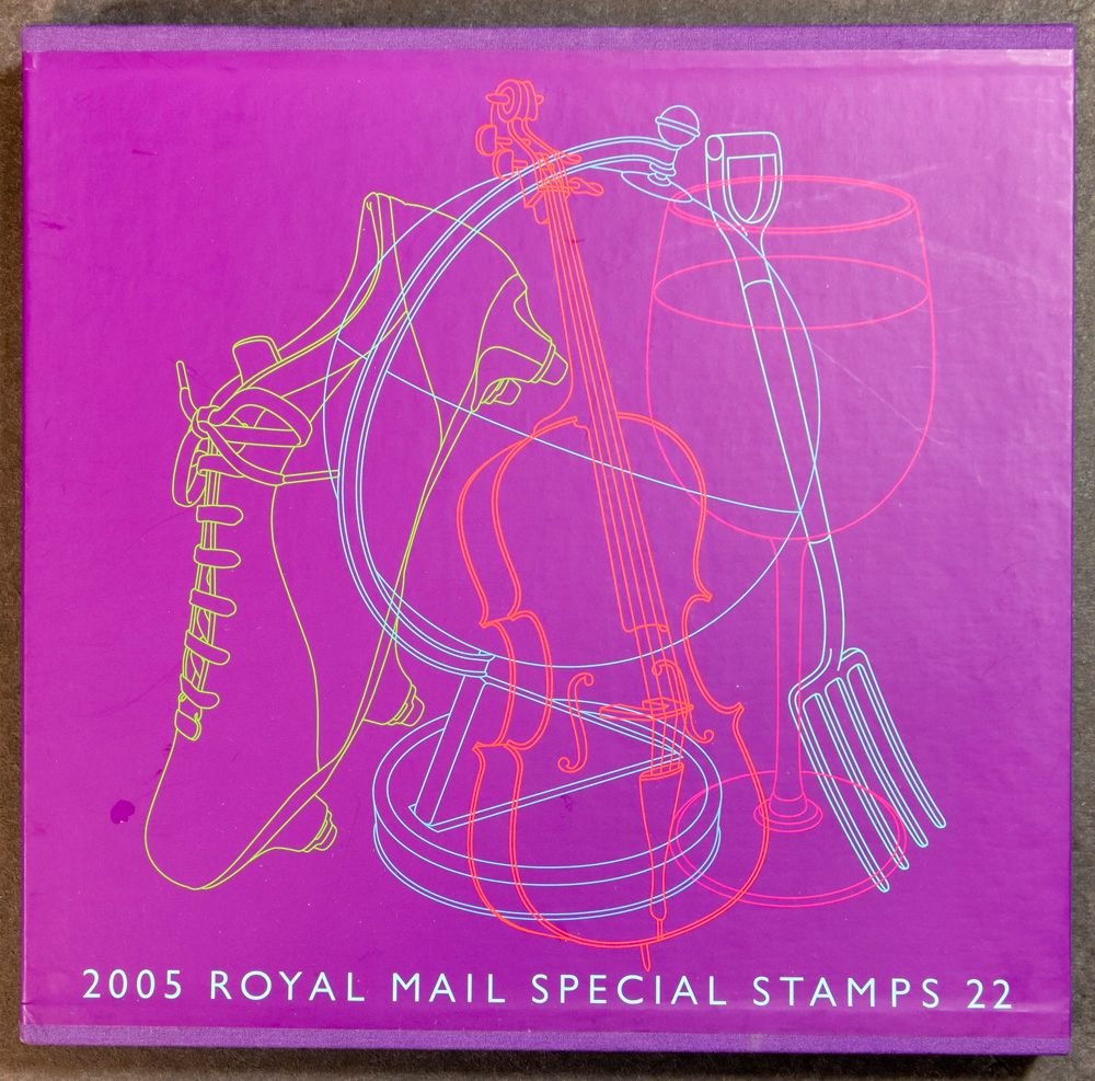 1993/2014 Royal Mail special stamps packs, 22 stuks alle verschillend, zm