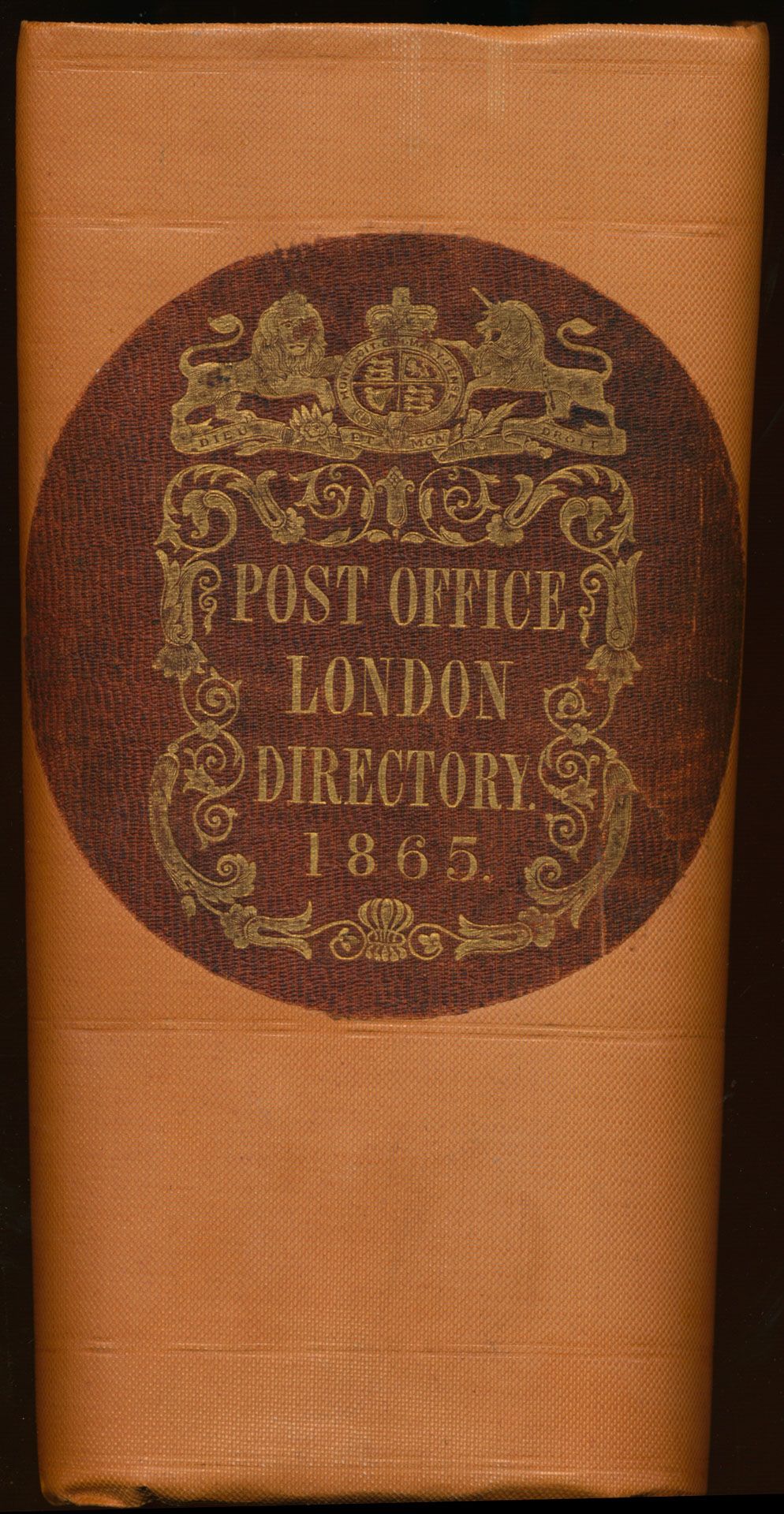 Post Office London Directory 1865, 66th annual publication; Frederic Kelly; Kelly & Co.; 1865; gedrukt; ingebonden/gelijmd; Engels; 2812 pag.; harde kaft; in redelijke staat