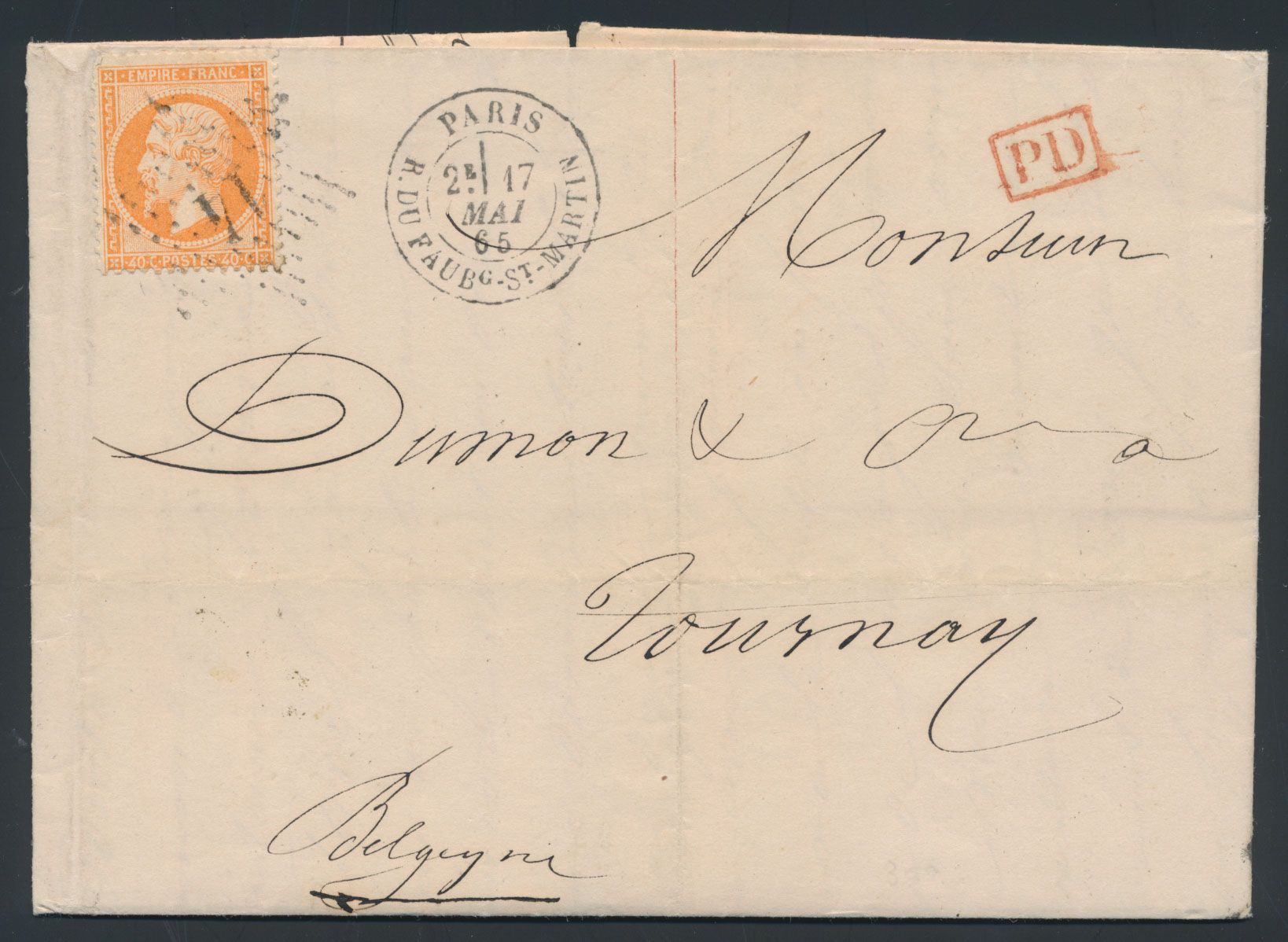 1865 N° 23 (Yv.) 