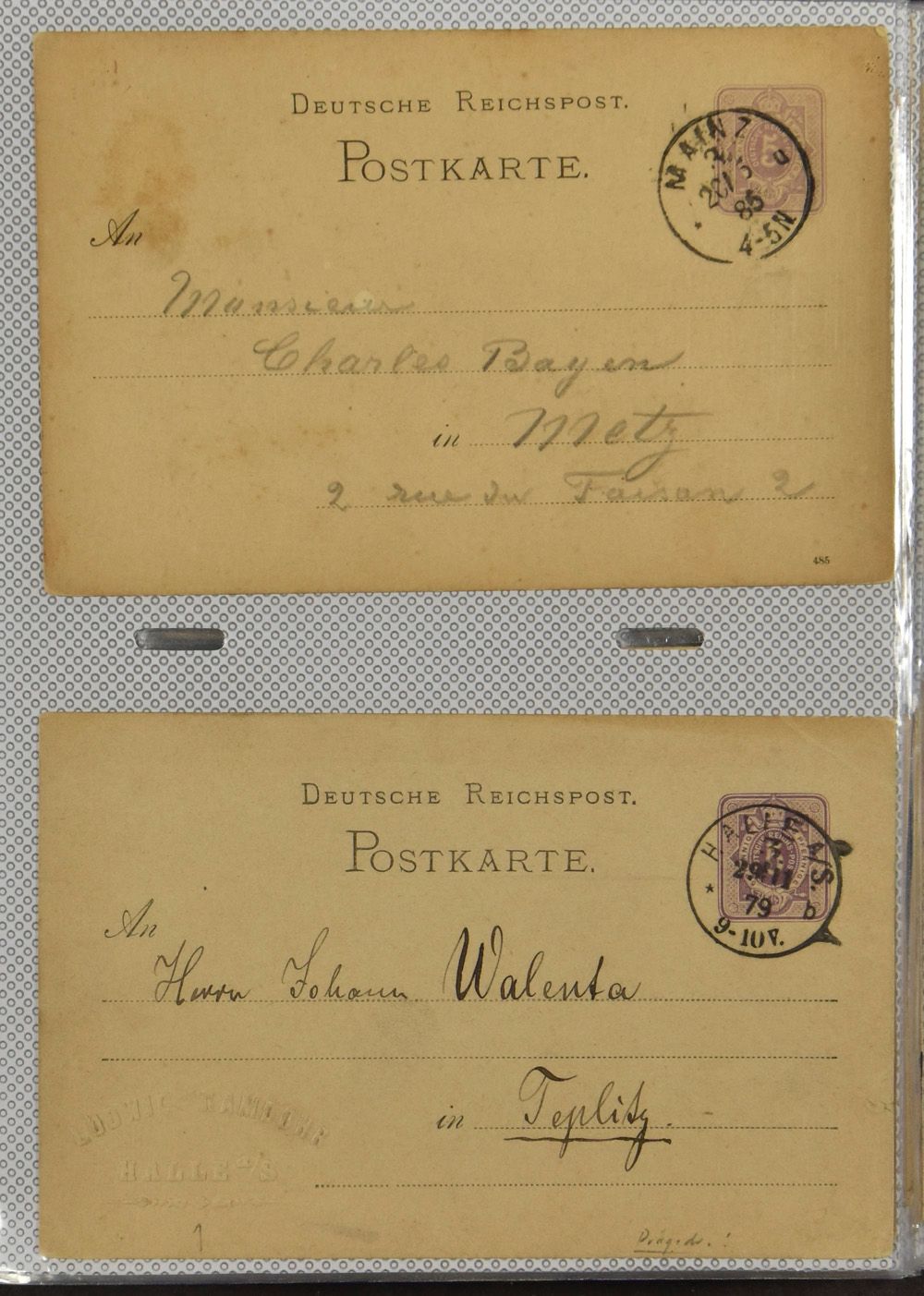 Accumulation 167 items in album including Old German States, Reich, Belgian Congo, Belgium, Great Britain, vf/f/to be checked