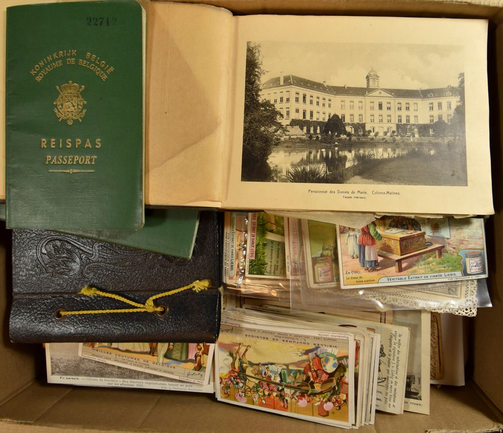 Diverse merken, w.o. Liebig, iets religie, carnets, enz., zeer mooie selectie