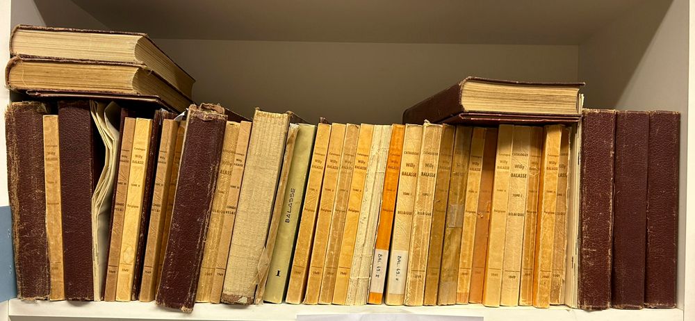 Balasse, samenstelling van 55 boeken, zie foto op website; Willy Balasse