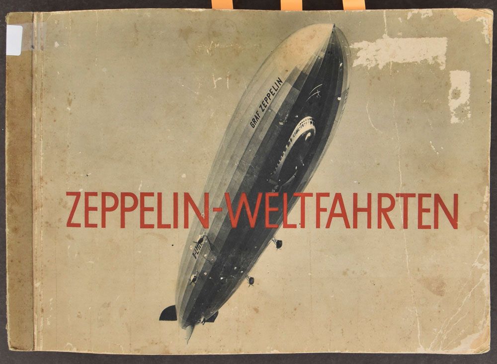 Zeppelin, zeldzaam album over de geschiedenis van de zeppelin, 1899/1932 (264 stuks)
