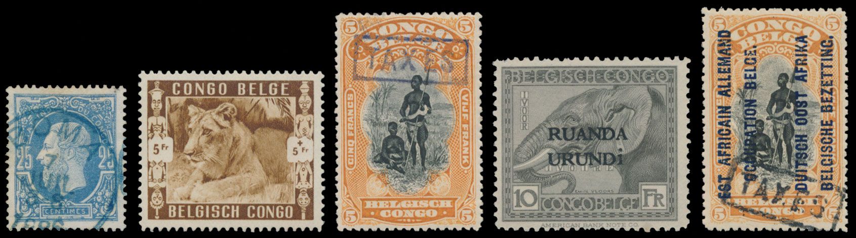 1886/1962 Belgian Congo, Rep. Congo and Ruanda-Urundi collection in Charm album, including a lot of full sets mainly mint */** and few used, also postage due stamps, mini sheets, in mixed quality, vf/f/to be checked (High catalogue value)