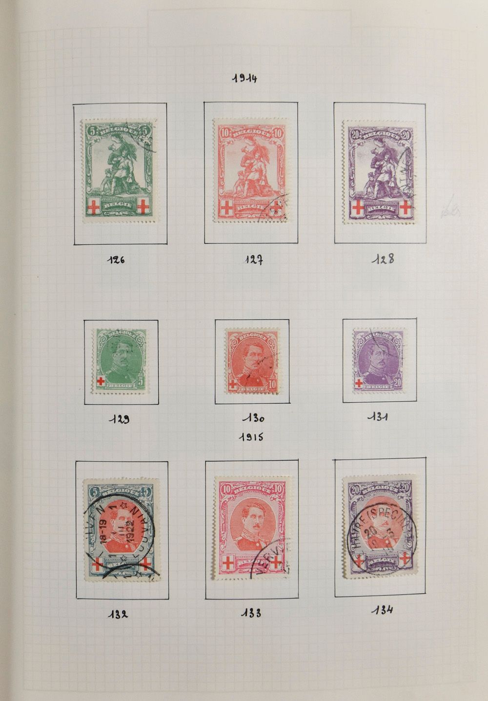 1849/2007 Verzameling in 4 albums Importa, w.o. veel reeksen nominaal, zm/m/ntz