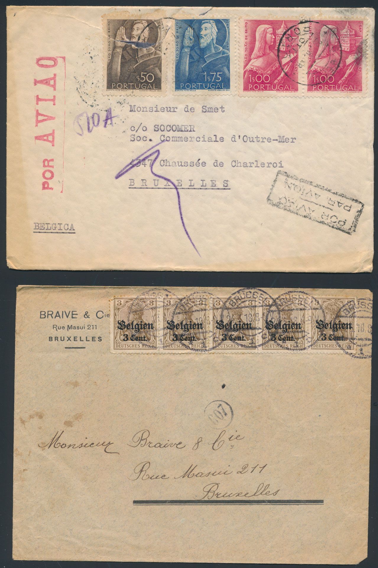 Various countries and periods, accumulation many 100s of postal items, vf/f/to be checked.