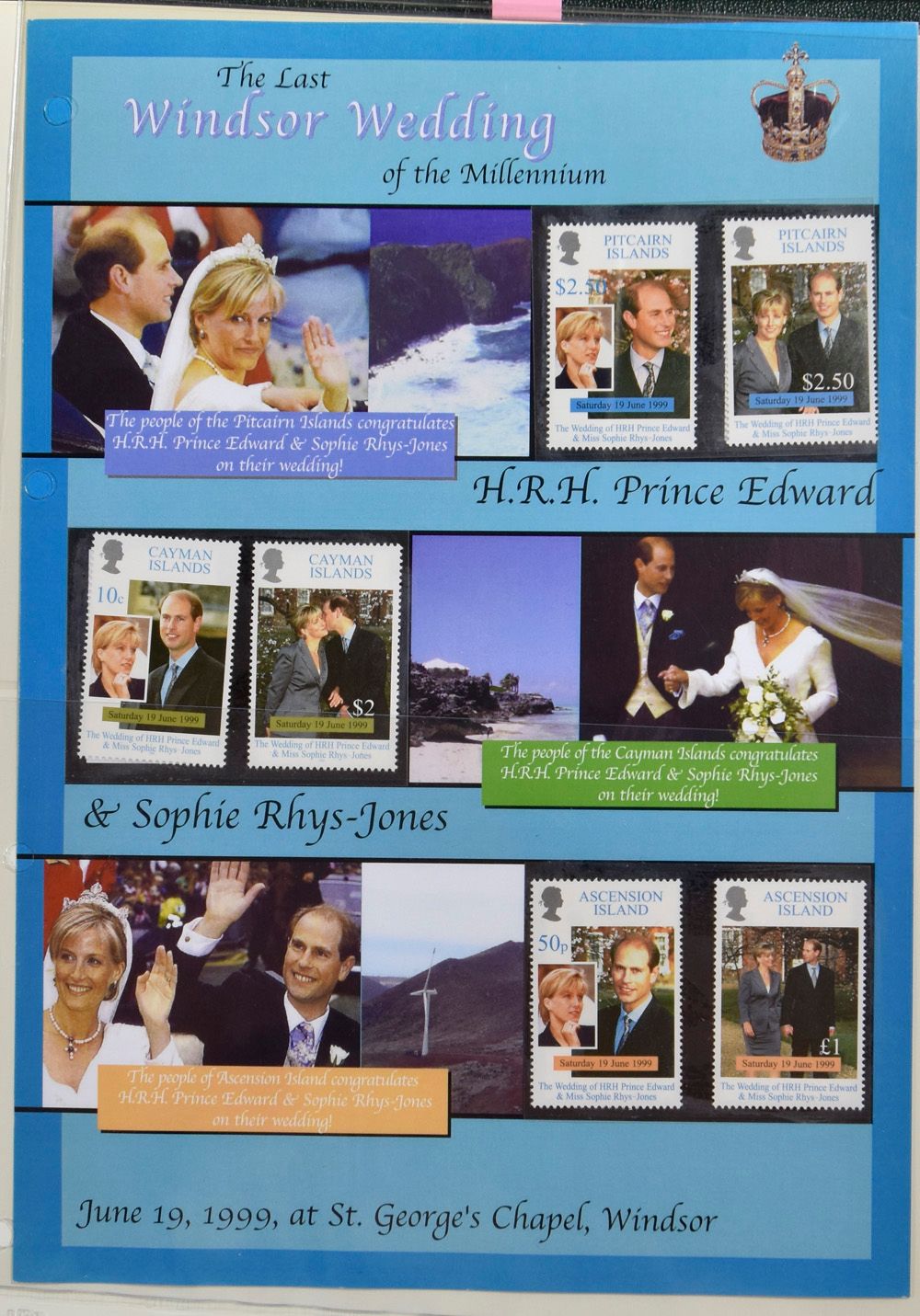 Diverses collections omnibus, principalement Royal Wedding Prince Andrew dans des albums et des boîtes, tumbler, grande quantité, tb