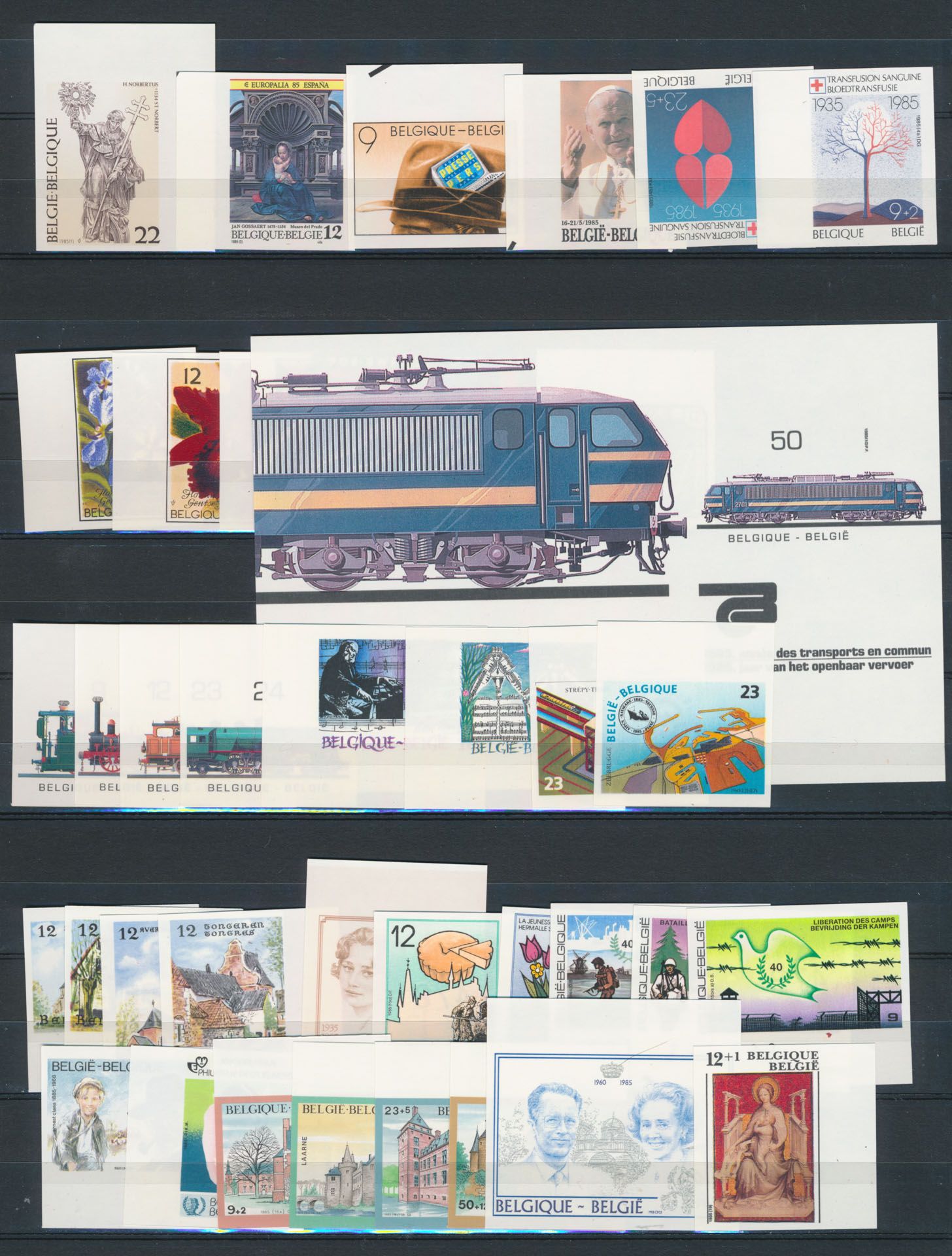 1985 'Volledig' jaar met BL 61, (zonder 2159, 2160 en 2189/90), zm (OBP €684,50)