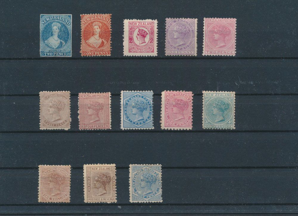 1864/1885 Beau groupe de classiques inutilisés, avec ou sans gomme, y compris de meilleurs timbres, quelques défauts, mais principalement beaux, vf/f/à vérifier (Haute valeur cataloque).