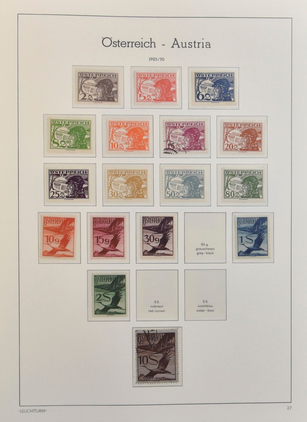 Verschiedene Länder in Alben und Einsteckbüchern, darunter Luxemburg, Vatikan, Osteuropa, Schweiz, Österreich, einwandfrei/schön/zu kontrollieren.