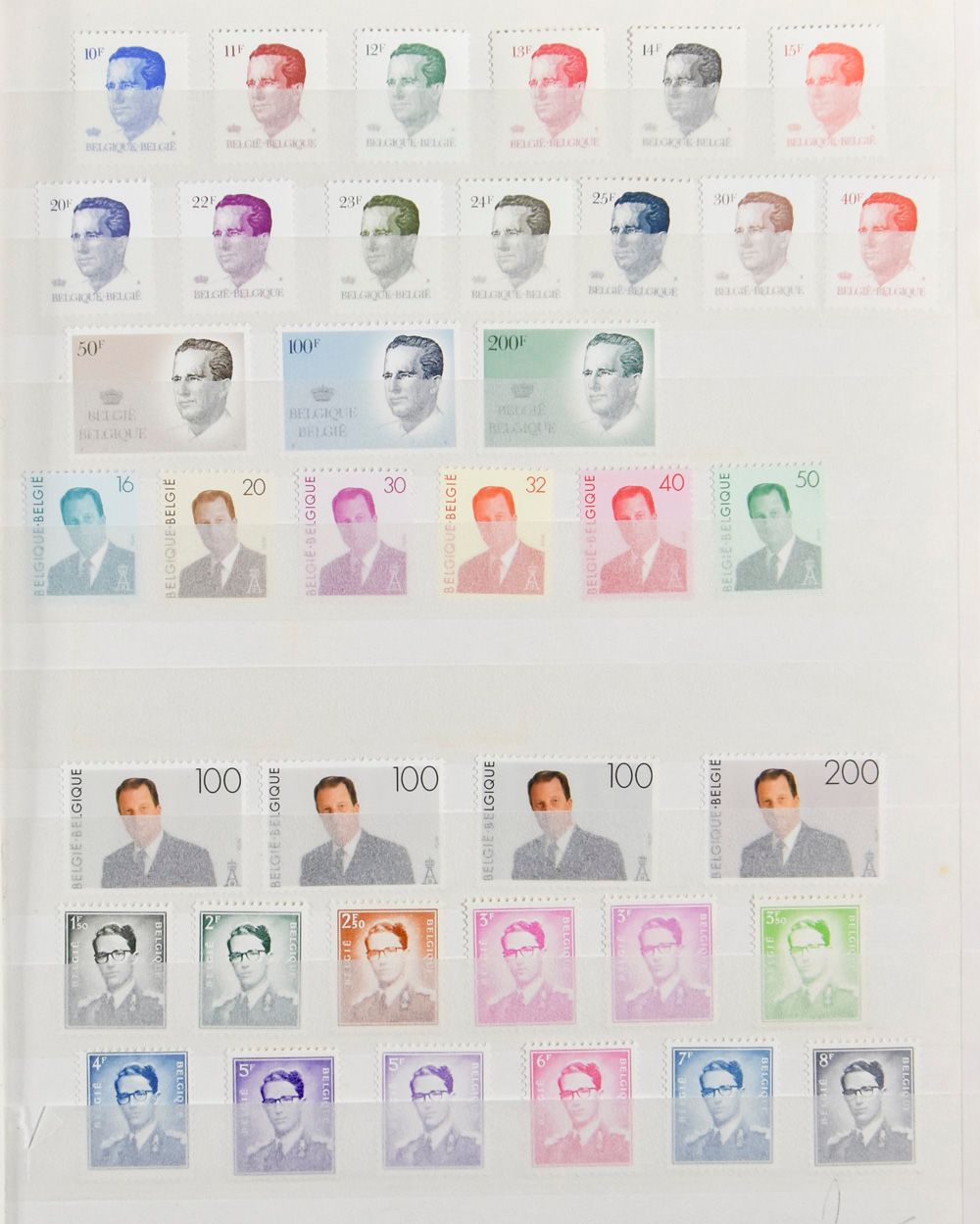 1963/2006, verzameling in 5 insteekboeken, incl blokken en boekjes, zm (Frankeerwaarde € 1.818)