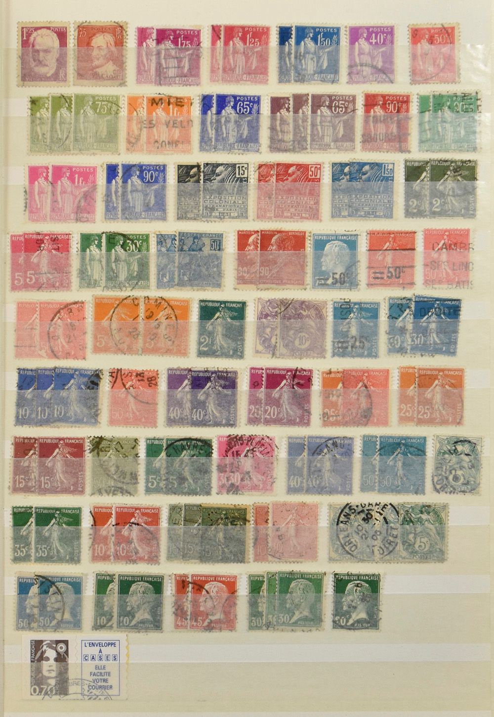 1850/2010 Stockrestant in 23 insteekboeken uit verschillende formaten, waarbij enkele zo goed al nieuw, zm/m/ntz
