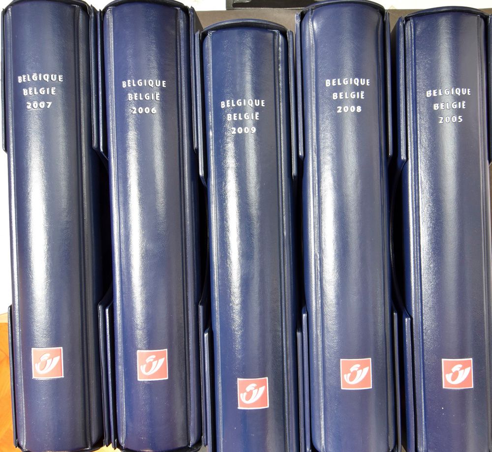 Leuchtturm, 2005/2009, 5 speciale albums Bpost met Leuchtturm bladen 