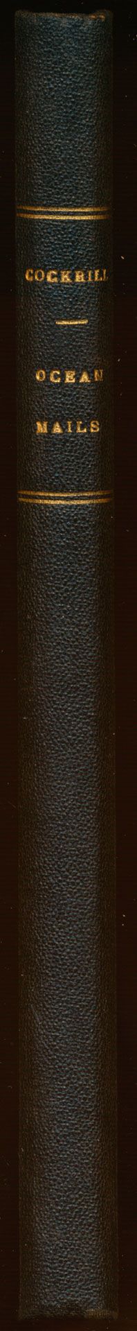 Ocean mails, being an account of Sea and ship Cancellations of the 20th century; Philip Cockrill; photocopies; bound/glued; English; 34 pages; hard cover; in fair condition