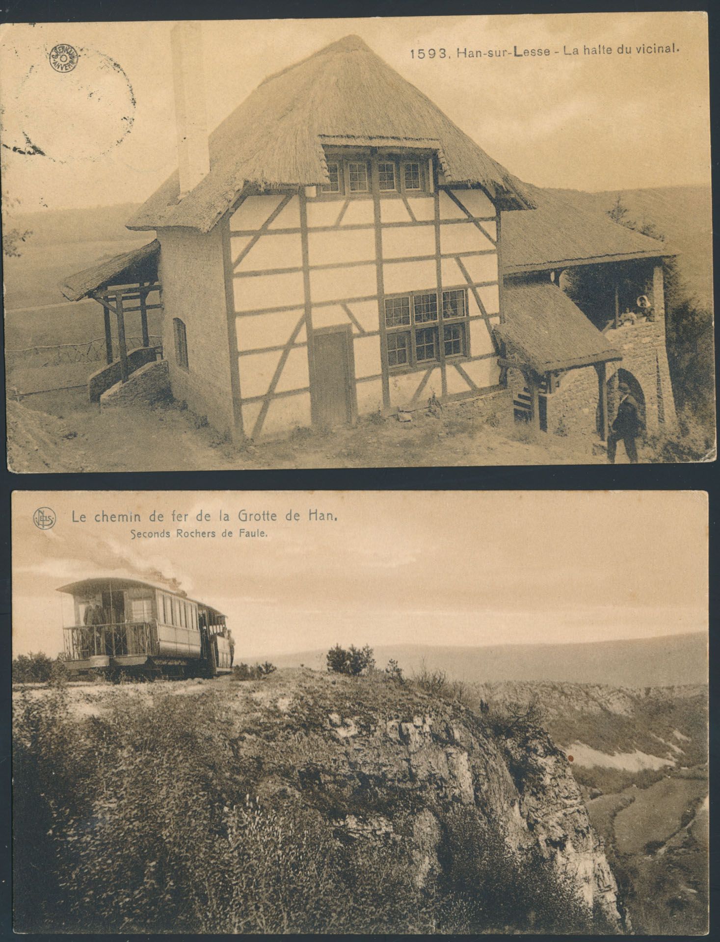 Provincie Namen, Han, w.o. aankomst, tramstatie (6 stuks)