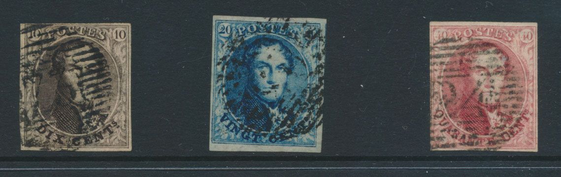N° 3/5, toutes margesges de toutes côtés, avec quelques marges plus larges. Très bel aspect, zm (OBP €760)