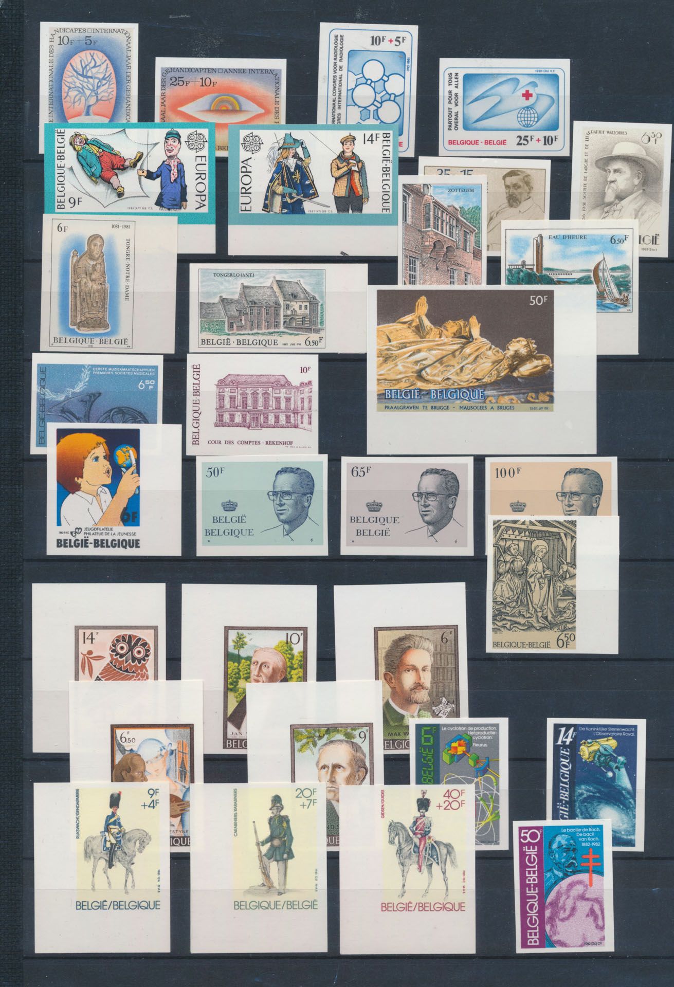 Accumulation 1981 to 1983, 32 sets, vf (OBP €855)