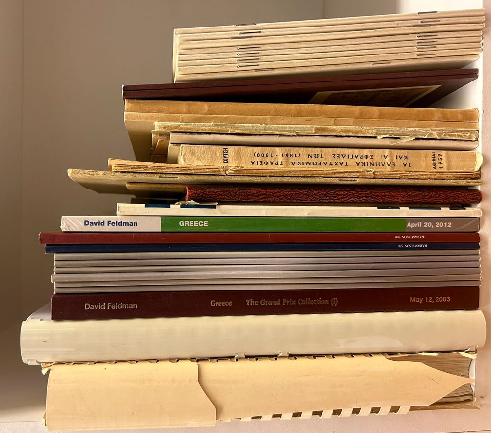 Diverse landen, samenstelling van 36 boeken/boekjes, w.o. Cyprus, Kreta en Griekenland, zie foto op website
