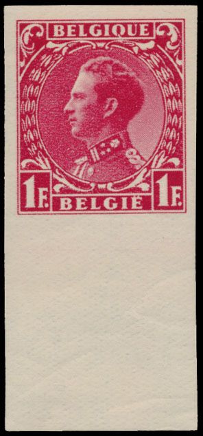 No 401/03 'Leopold III, imperforate' with gum and **, with margins, vf (OBP €160)