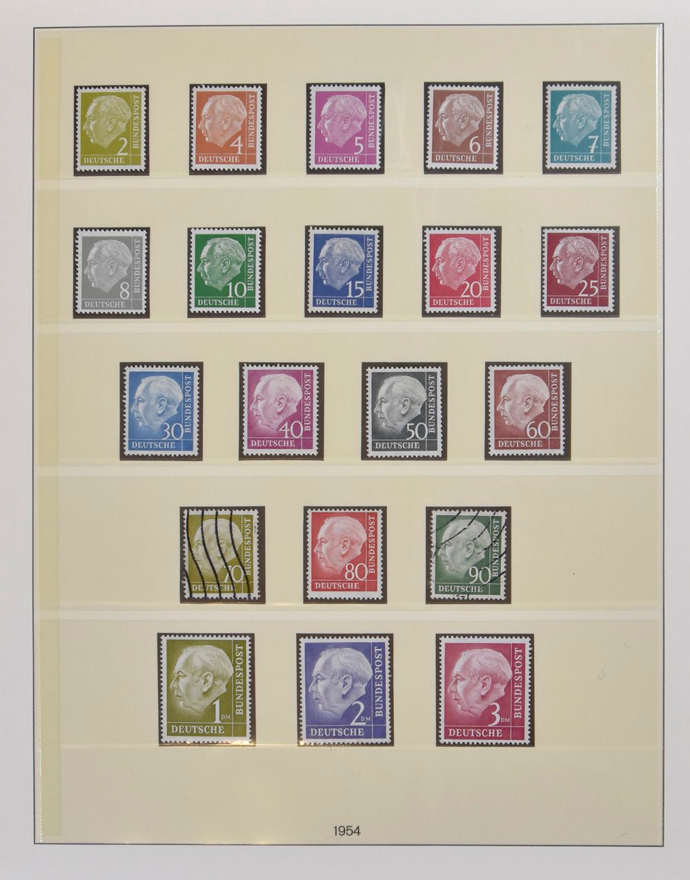 Collection en 5 albums avec quelques états, puis Reich, Zones et Bund, tb/b/àv