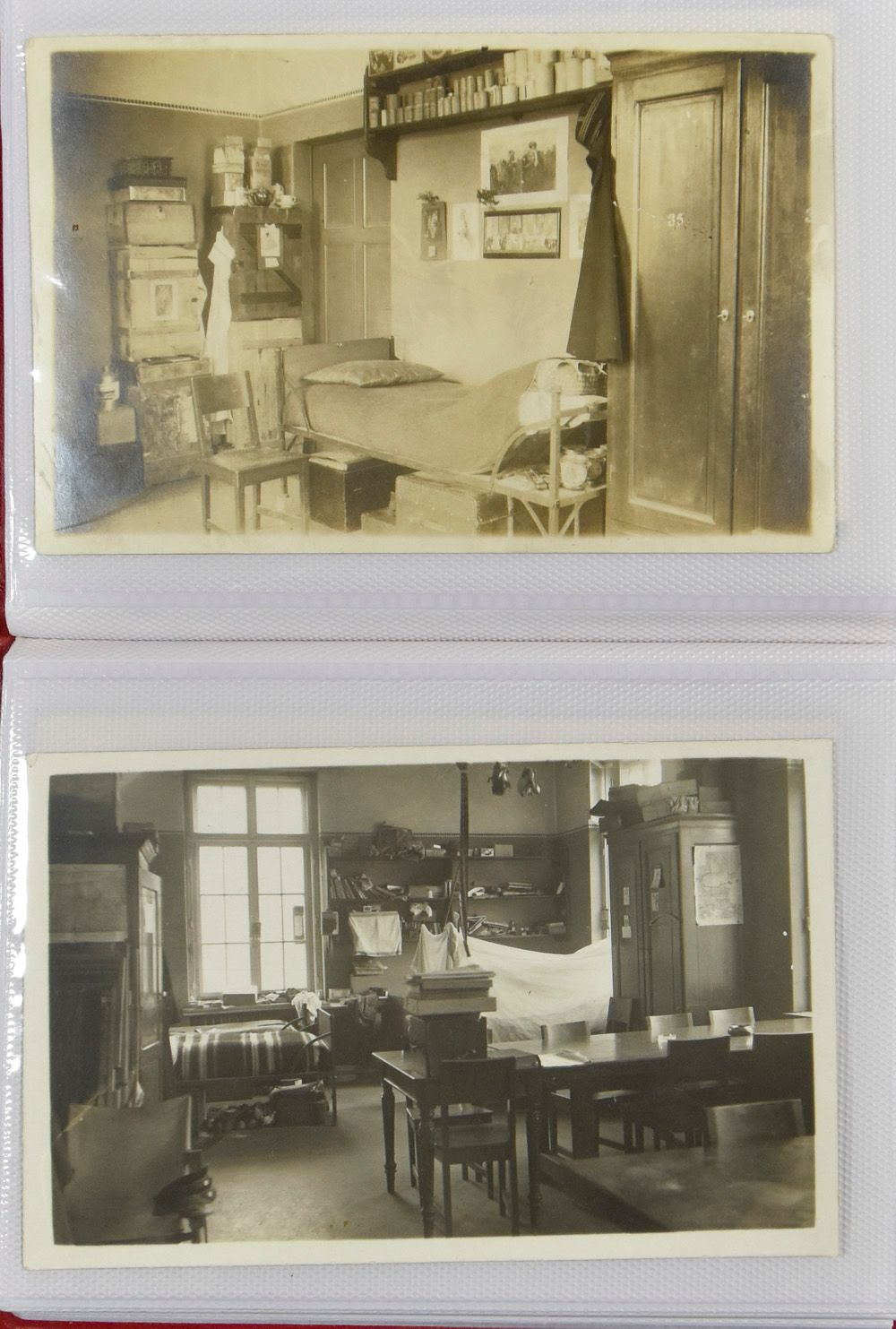 Krijgsgevangenenkamp (Officierenkamp) van Blankenburg, w.o. Gen. Leman & Kolonel Chaltin verbleven (18 stuks)