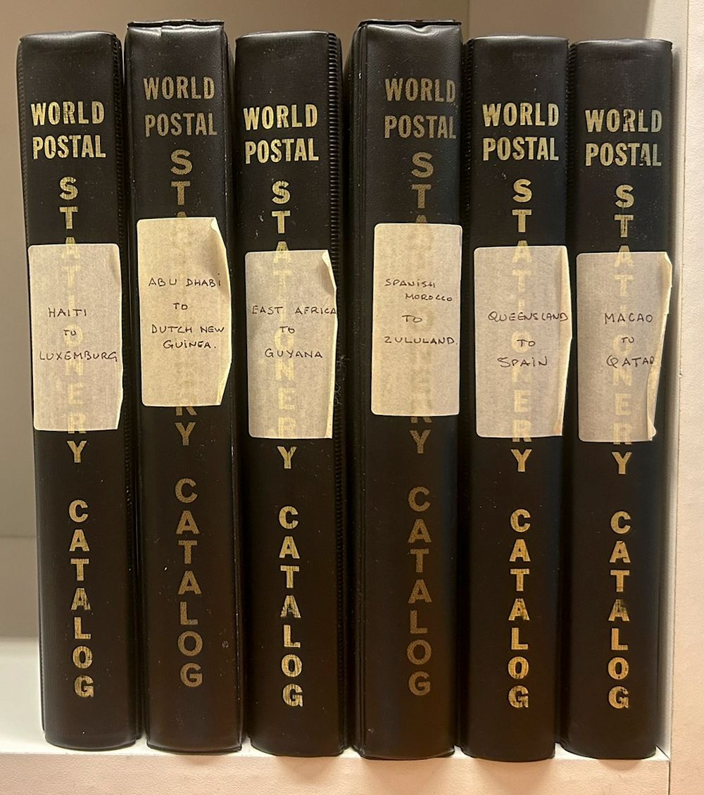 Higgins & Gage, World Postal Stationery, 1969 First edition, the standard work for items of postal stationery, see photo on website (6 items)
