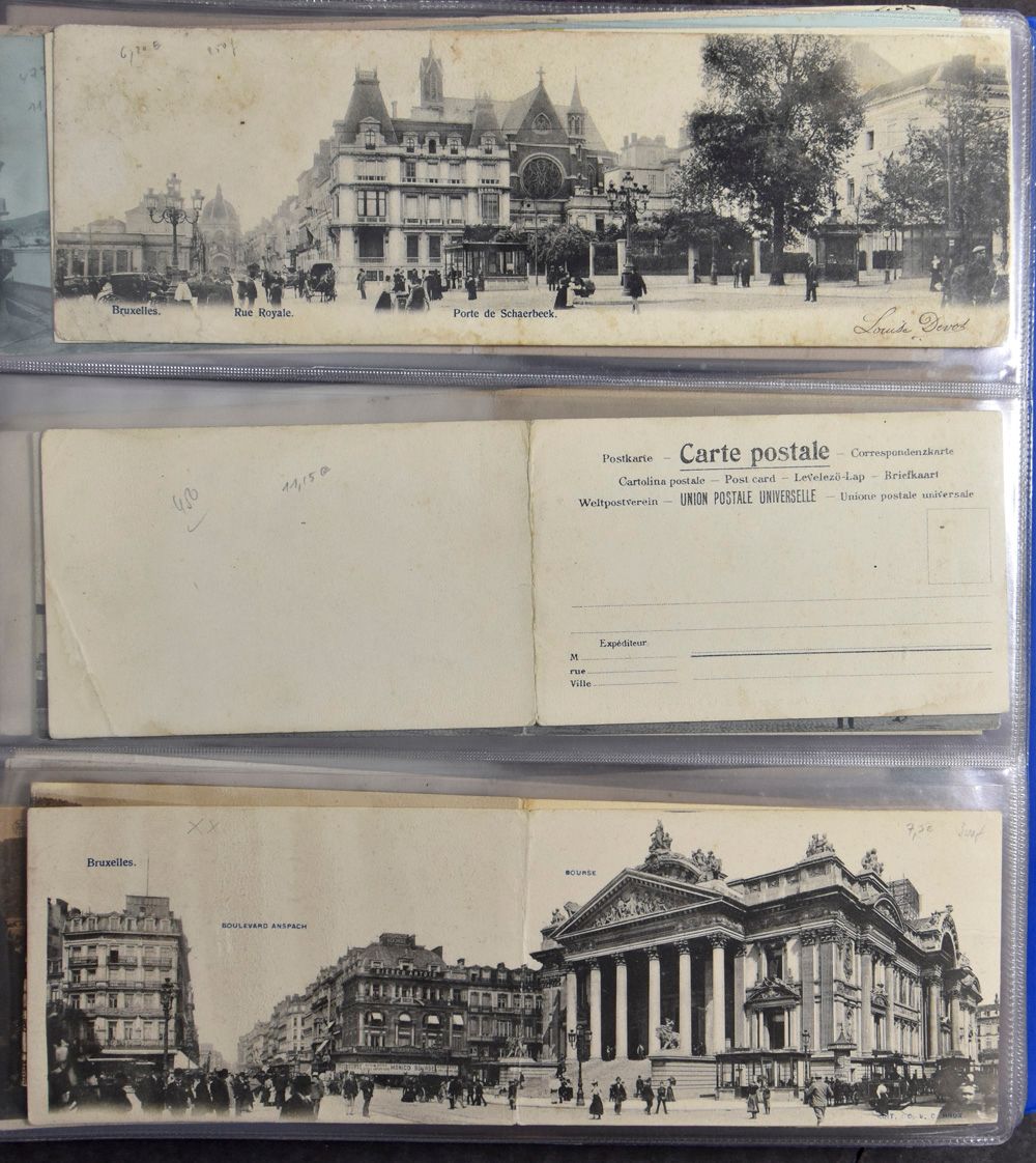 Diptieken en triptieken + enkele buitenland (+/-150 stuks)