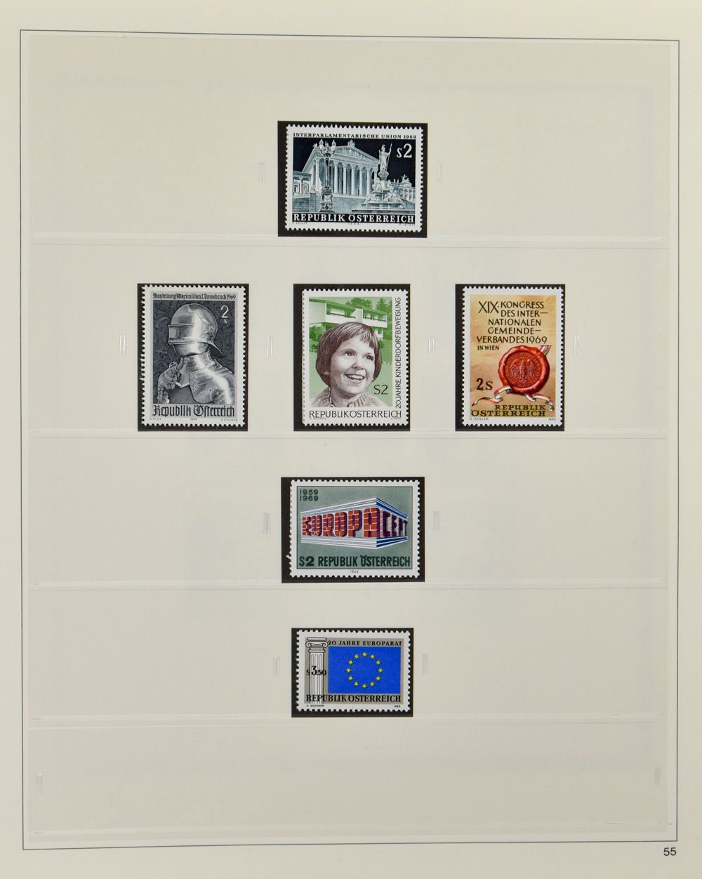 1850/1985 Verzameling in 3 Lindner en 3 Safe albums (bladen lopen t.e.m. 1993) met betere zegels, tevens Bosnië en Levant, zm