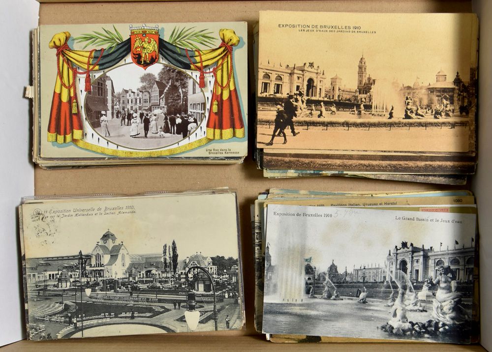 Brussel expo 1910 (255 stuks)