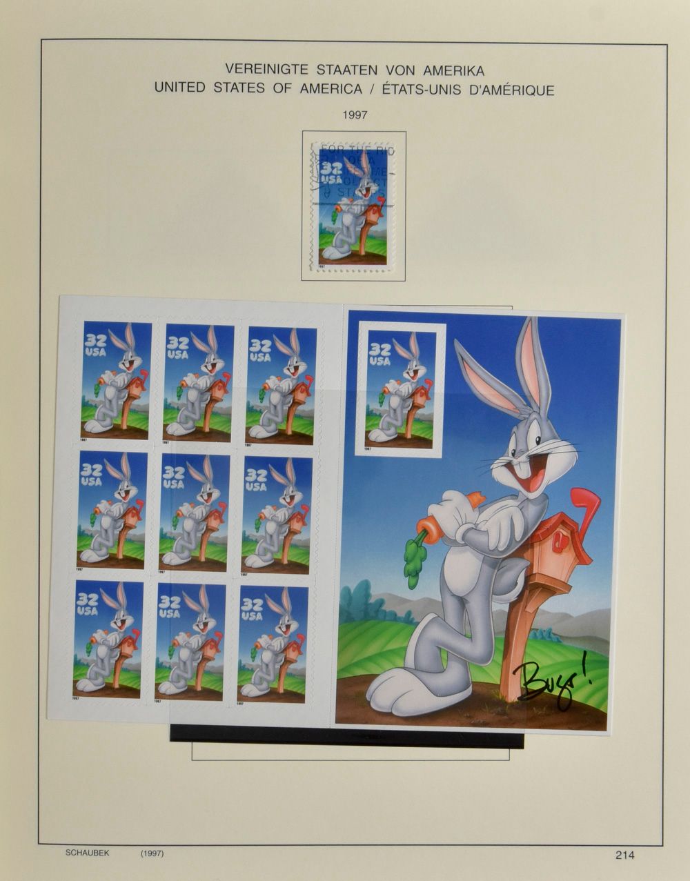 1851/1999 Verzameling in 2 Schaubek albums vanaf klassiek (gemengde kwaliteit) met veel volledige jaargangen, vrijwel alles gest., maar wat extra's postfris (velletjes), zm/m/ntz