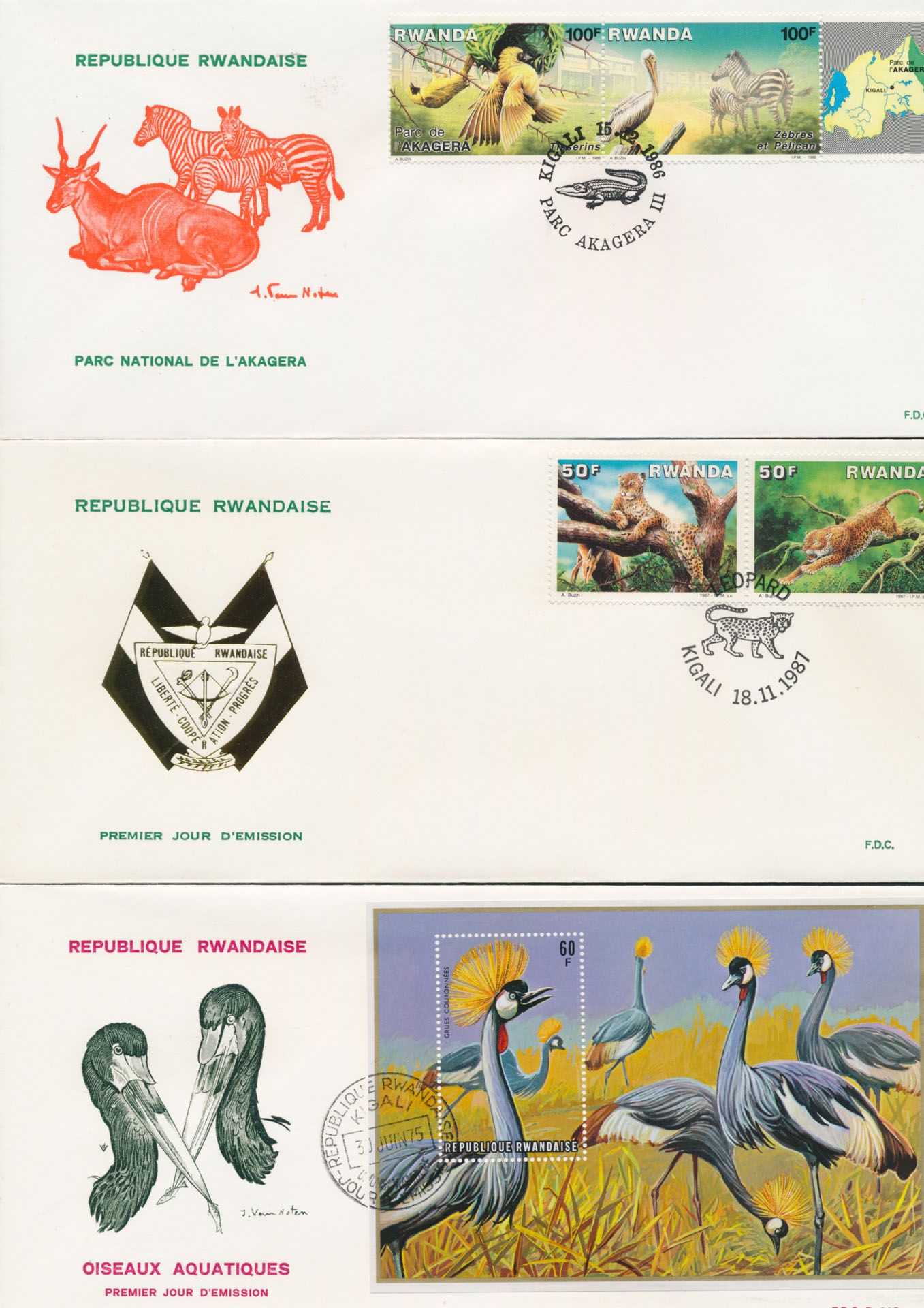 1962/1988 Very nice collection FDC covers, including sets and minisheets, vf 