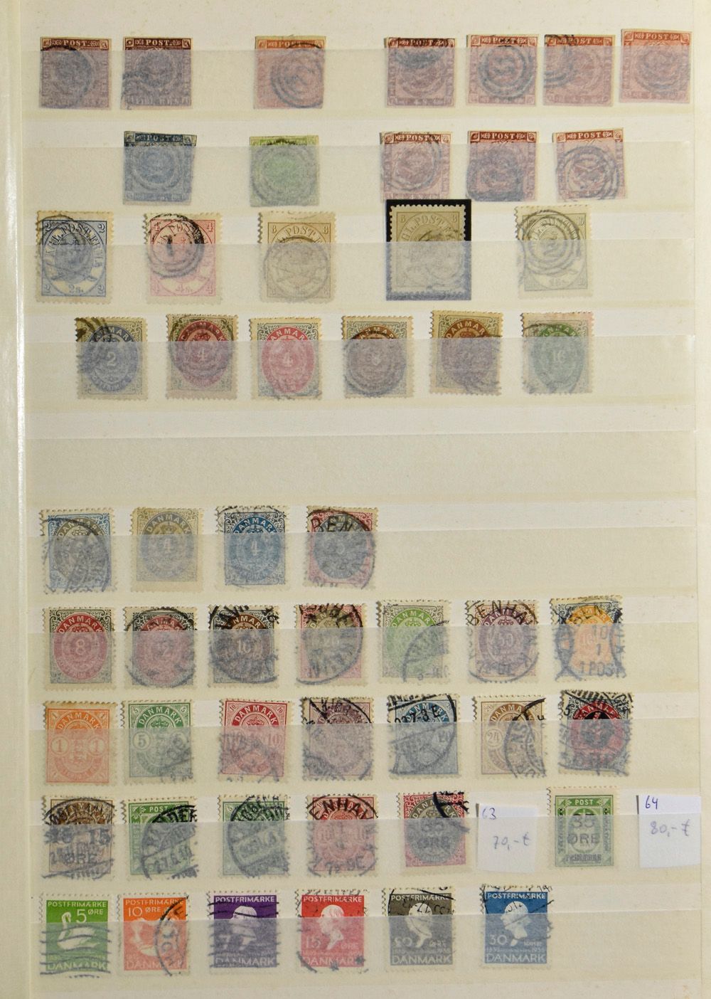 1854/2000 Collection in thick stockbook with better numbers of classics (including Yv. 14 and 15), very well filled, also some Faroe Islands and Greenland, vf/f/to be checked