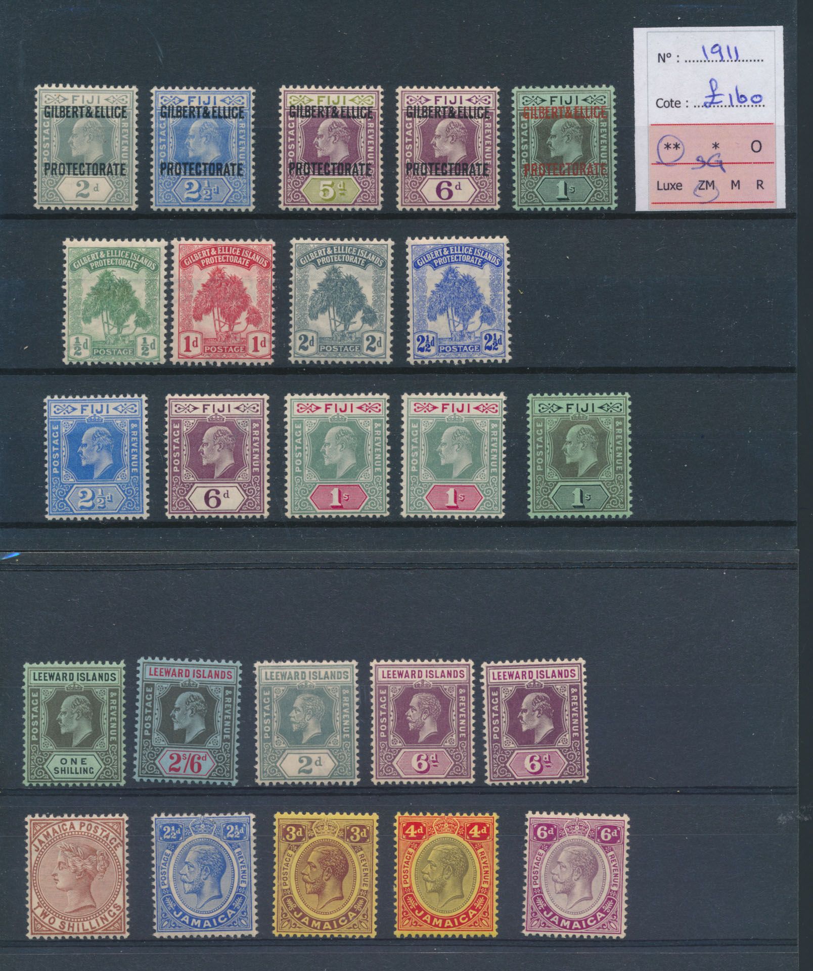 Diverses zones sur cartes, pour la plupart classiques dont Grande-Bretagne 