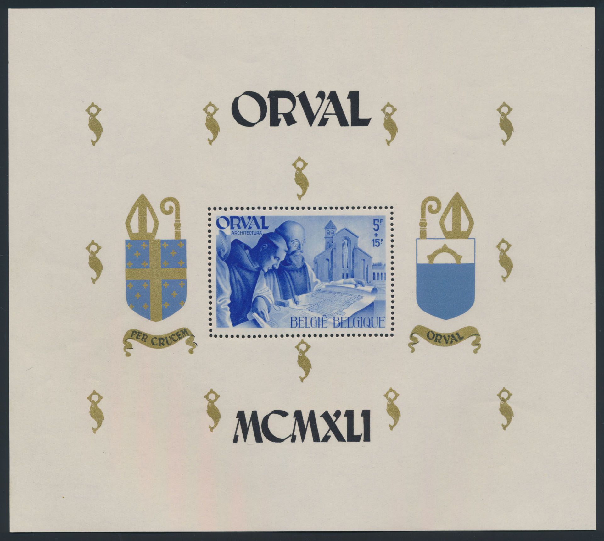 BL 11-Cu, perforated, with dark printing, vf (OBP++25)