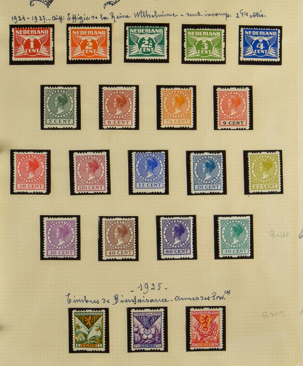 Divers en 3 carnets dont collection de rolltanding *, blocs Légion ** (zm), meilleures séries, blocs de quartre, examen attentif, zm/m/ntz (Valeur catalogue 1 600 €, mais quelques timbres collés).