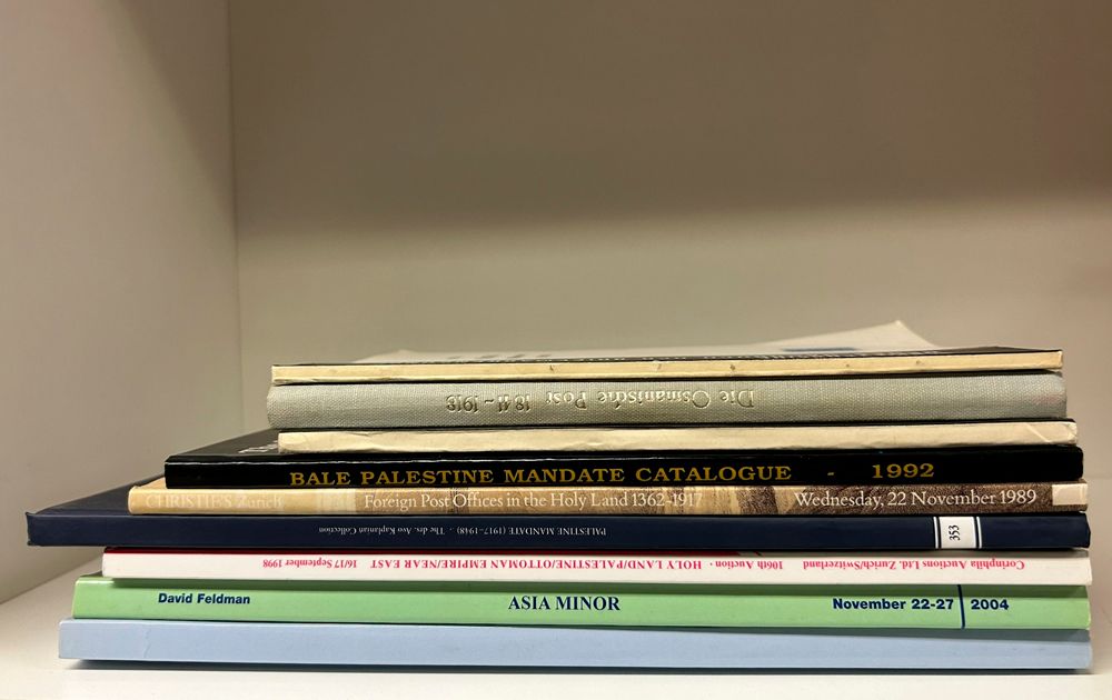Midden-Oosten, samenstelling van 9 boeken, w.o. Palestina en Holy Land, zie foto op website 
