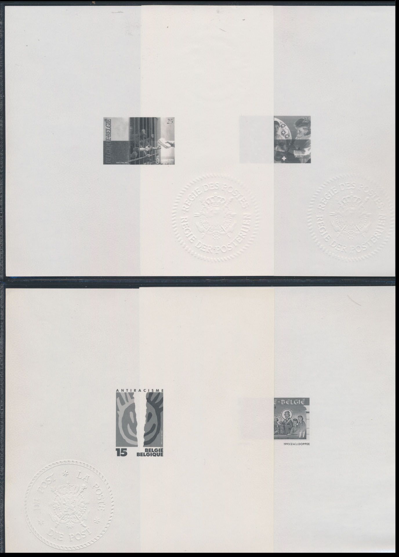 1991/1994 Samenstelling van 5 reeksen, zm (OBP €407,50)