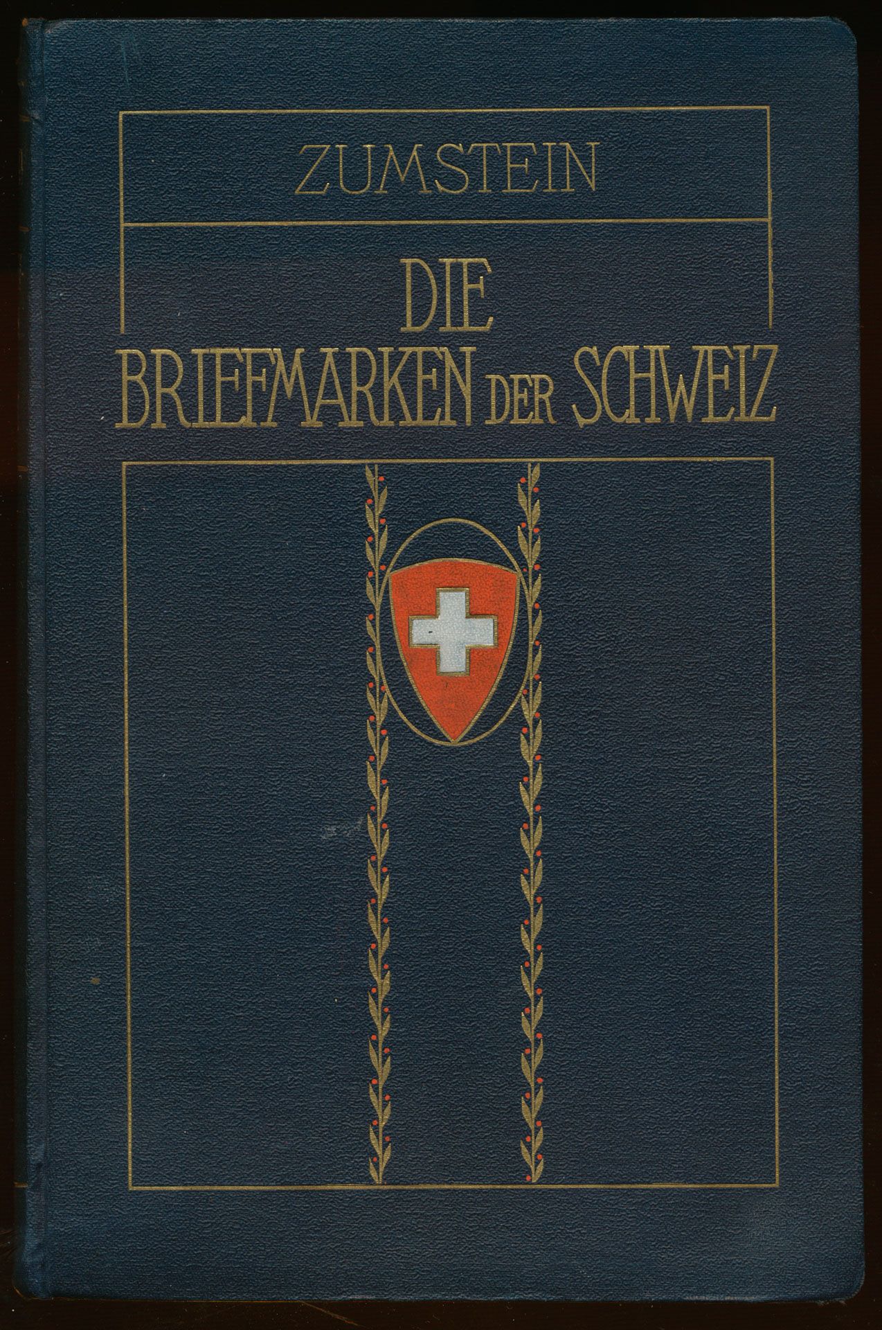 Zumstein, Die Briefmarken der Schweiz, Handbuch über die Briefmarken der Schweizerischen Eidgenossenschaft; Zumstein; 1924; gedrukt; ingebonden/gelijmd; Duits; 500 pag.; harde kaft; in redelijke staat