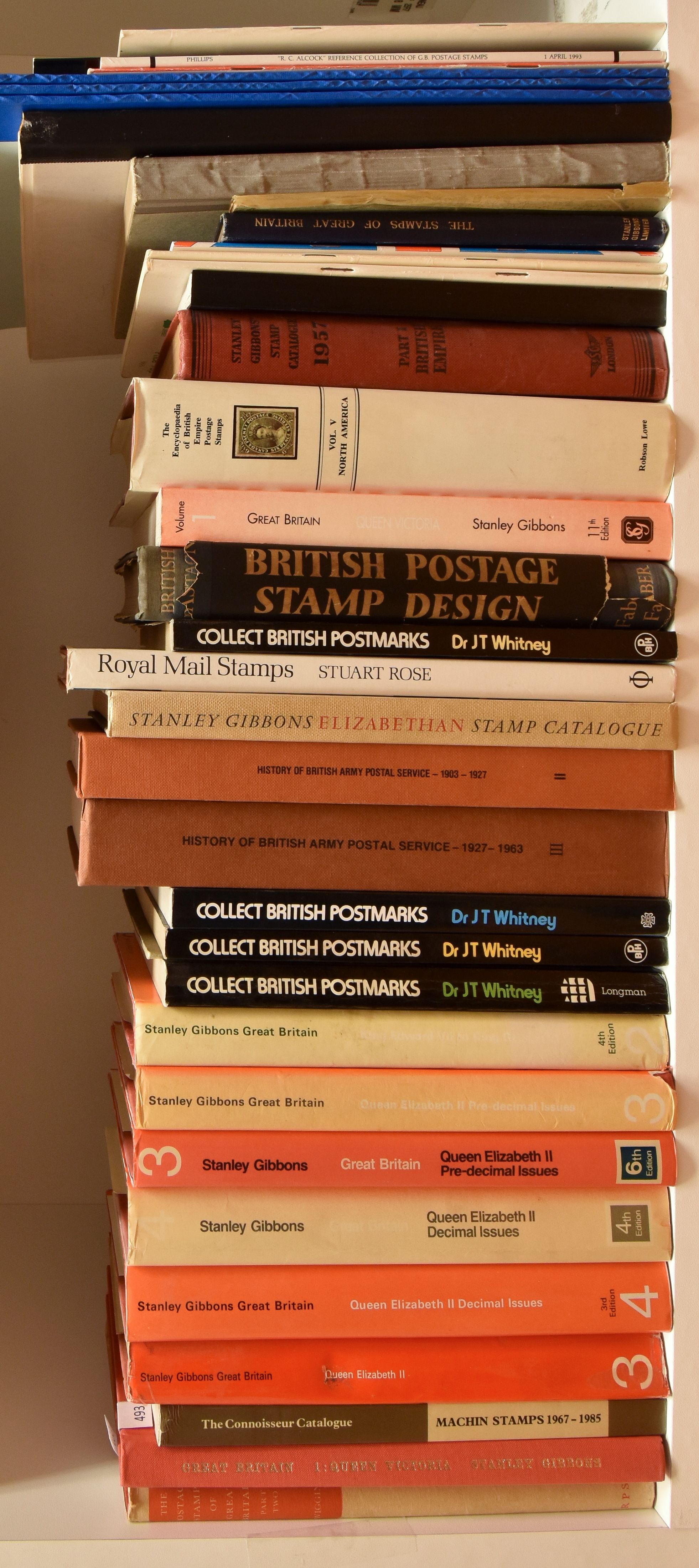 Groot-Brittannië, samenstelling van 37 boeken, zie foto op website 