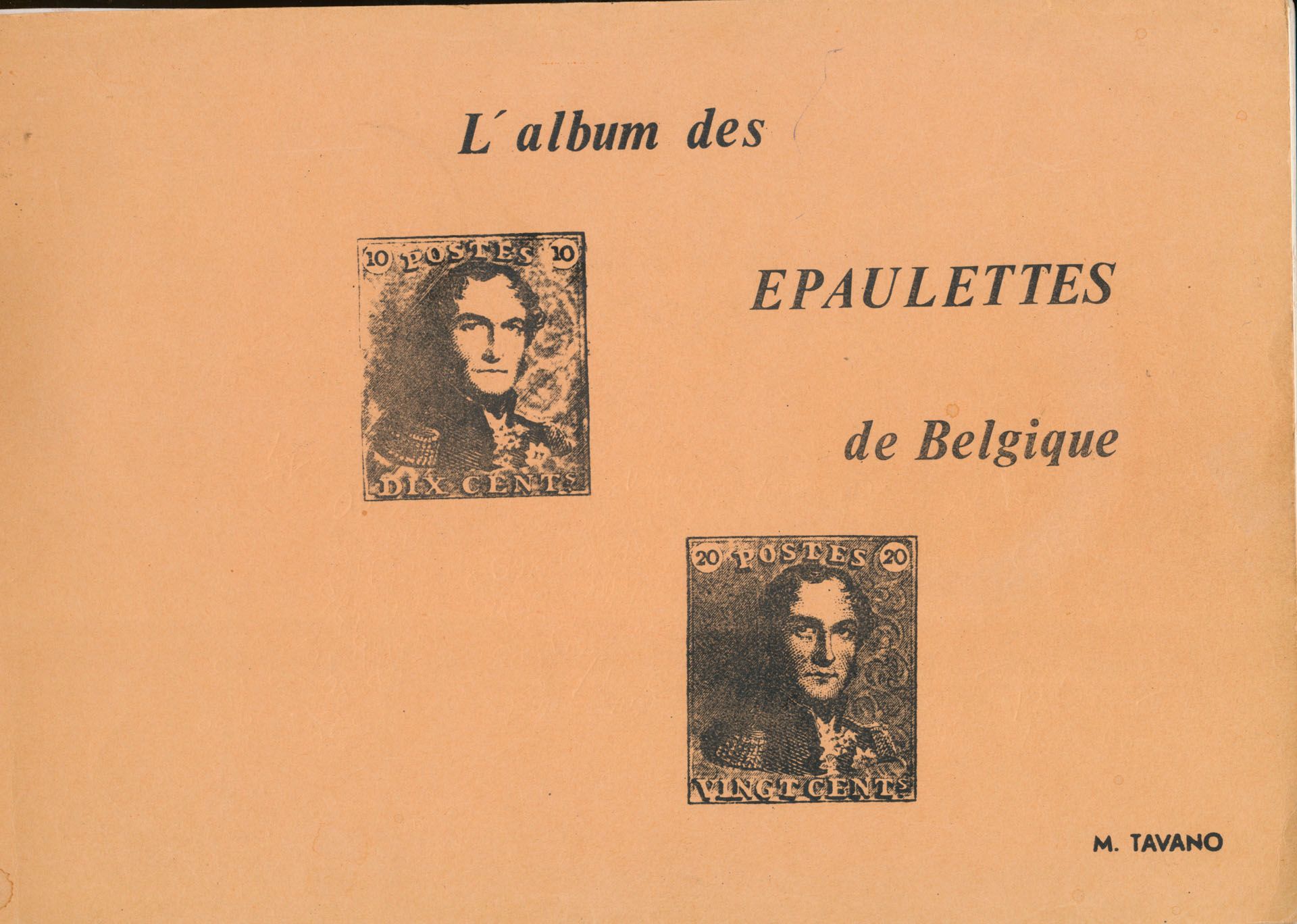 L'album des épaulettes de Belgique + extra bijlage 
