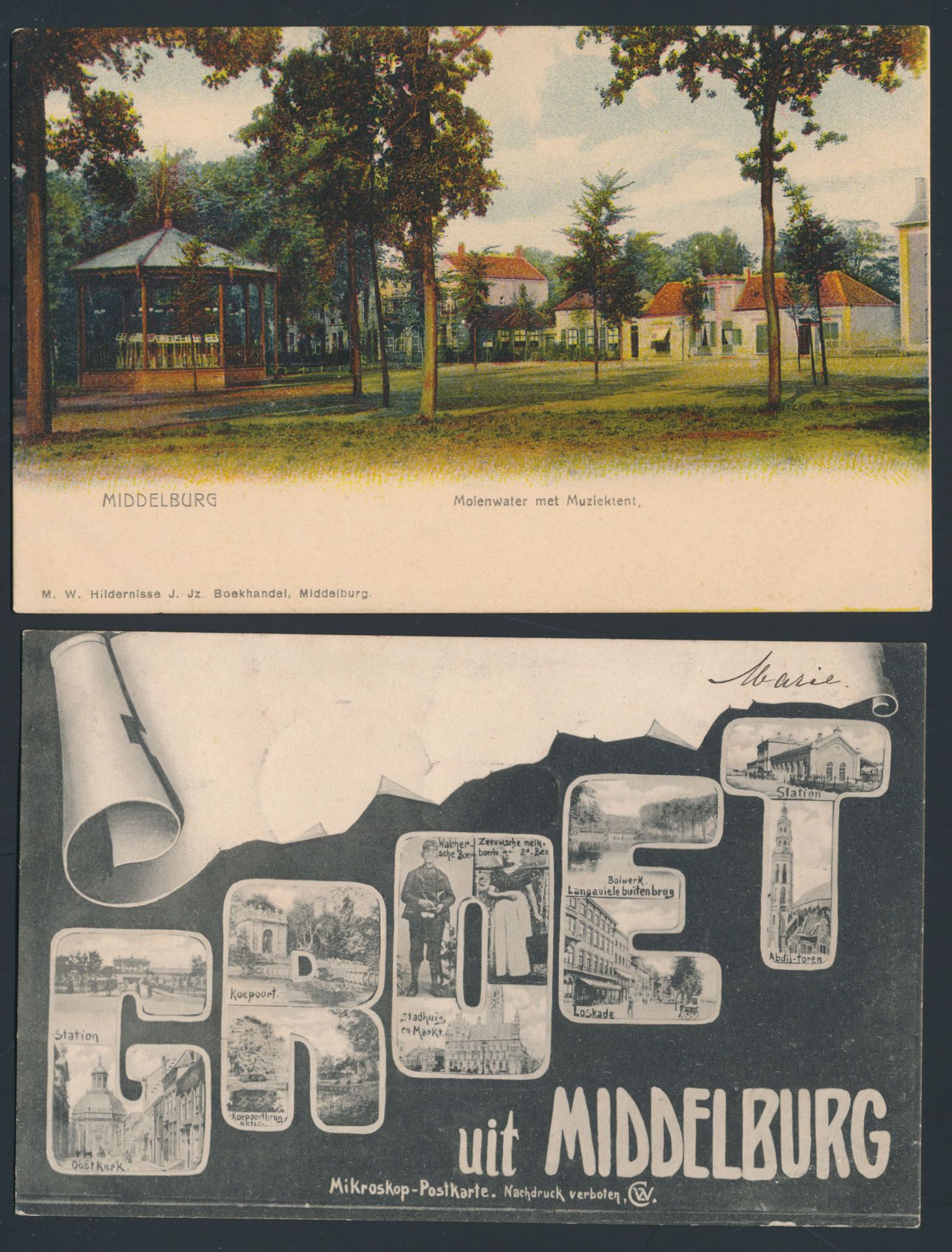 Middelburg, on 2 but all older ones (+/-100 items)