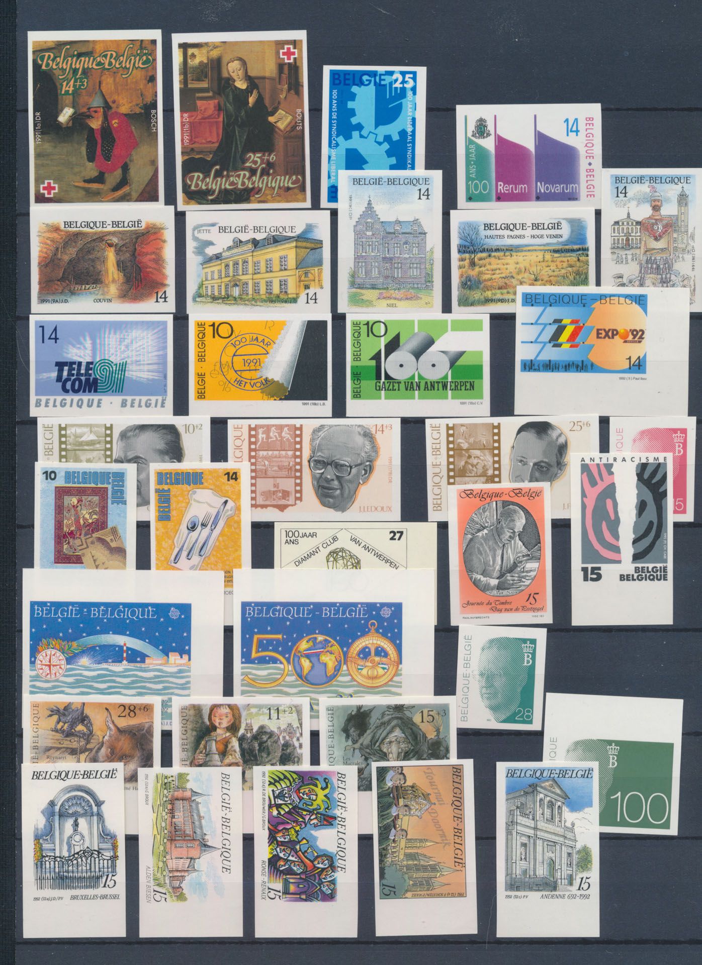 Accumulation 1991 + 1992 + 1993, 26 sets, vf (OBP €735)