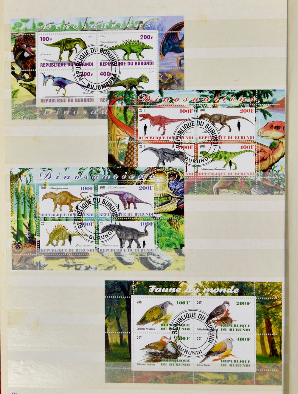 Accumulation in 5 stockbooks, with nice thematics, mostly used, VF/F.