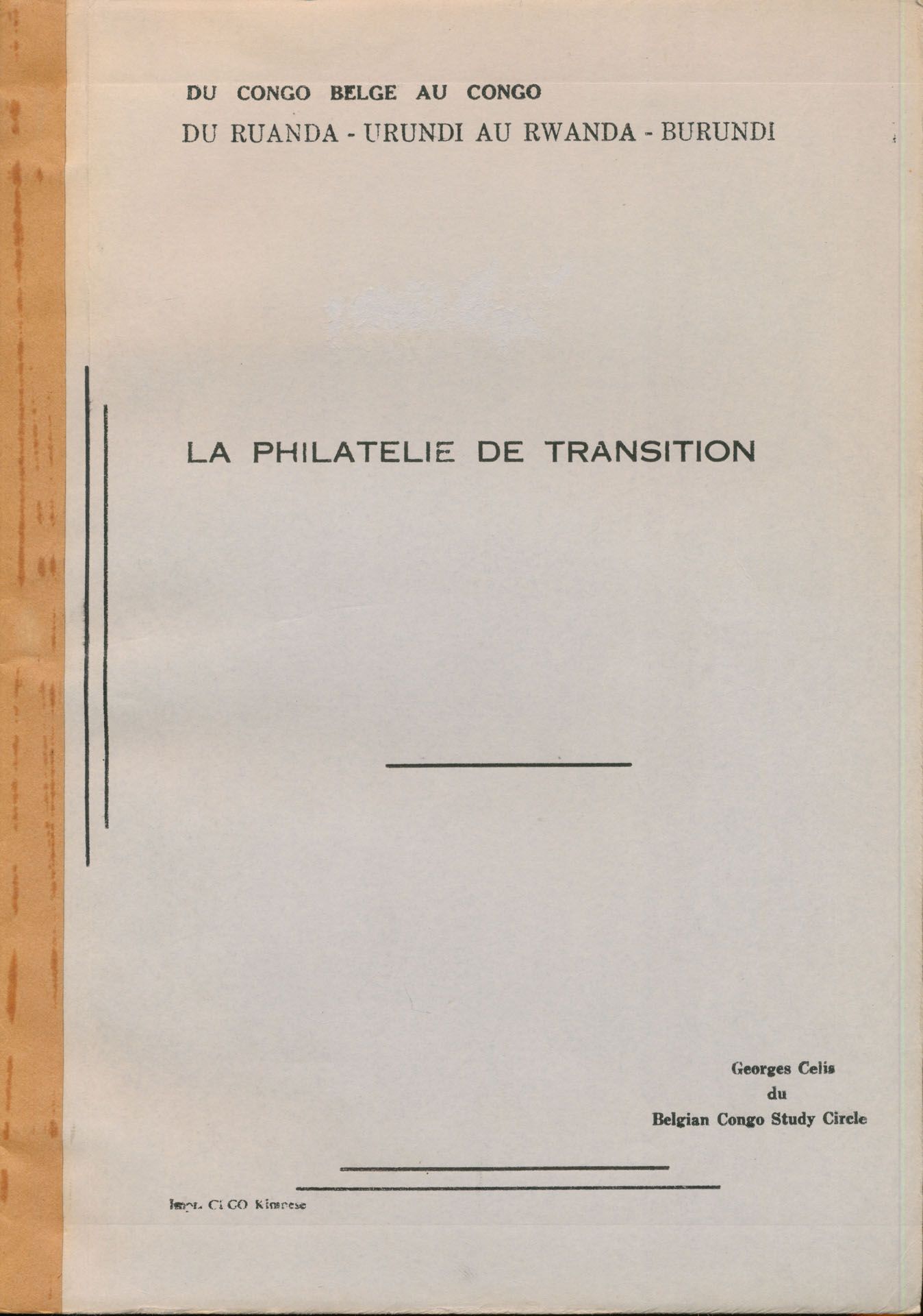 CELIS, Syllabus 