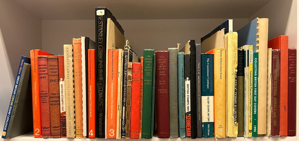 Groot-Brittannië, samenstelling van 53 boeken, zie foto op website 