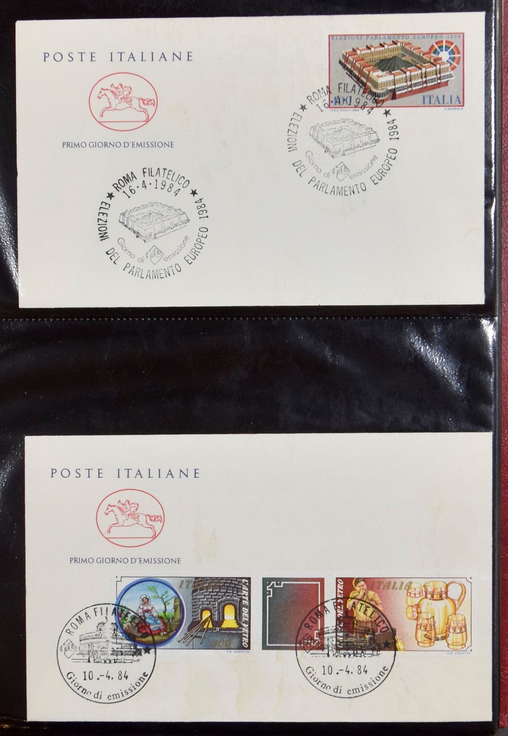 Verschiedene Länder in Einsteckbüchern usw., zm/m/ntz